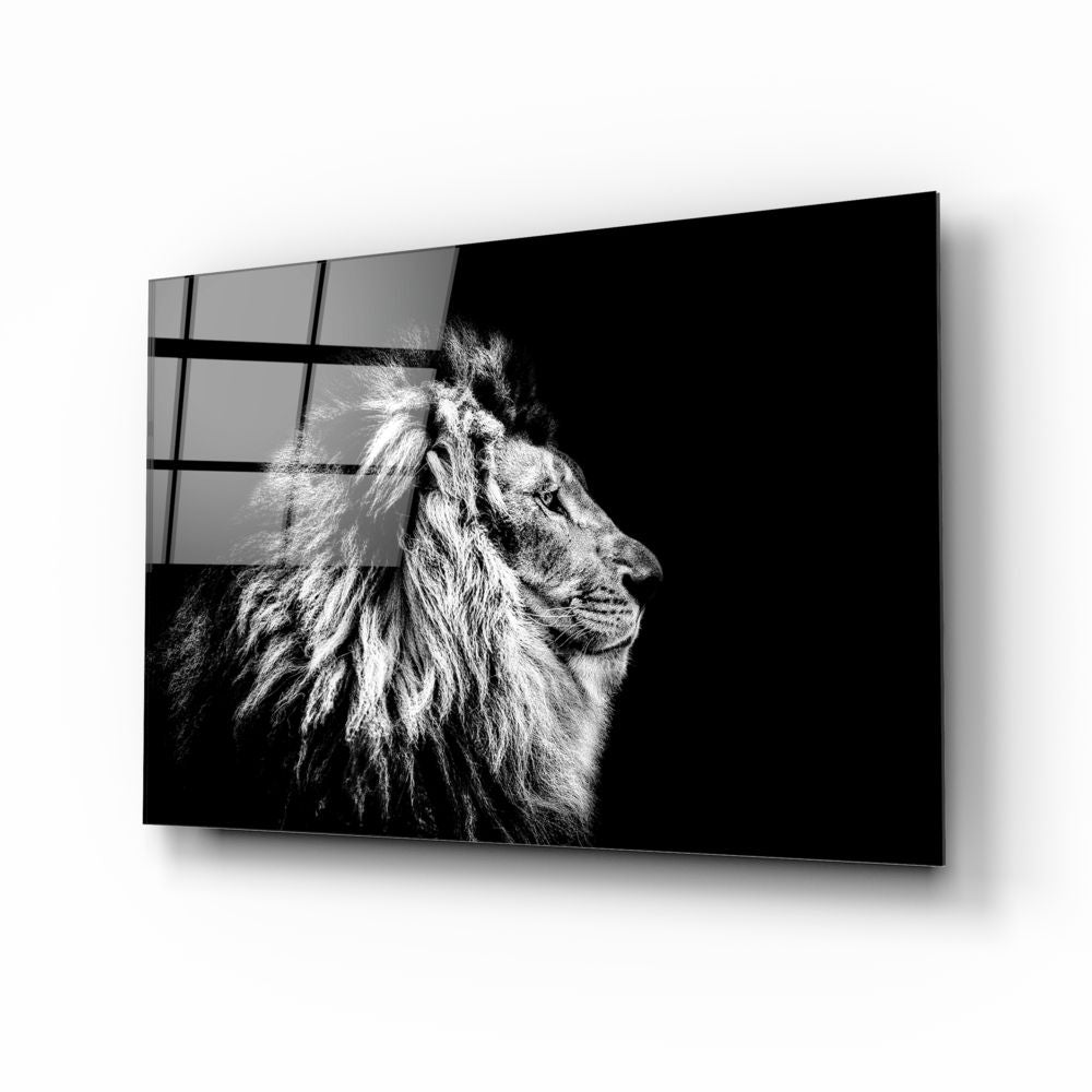 Black and White Lion Plush Toy - Soft Stuffed Animal for Kids, Nursery Decor, Birthday Gifts - Perfect for Cuddling, Room Decoration, and Themed Parties