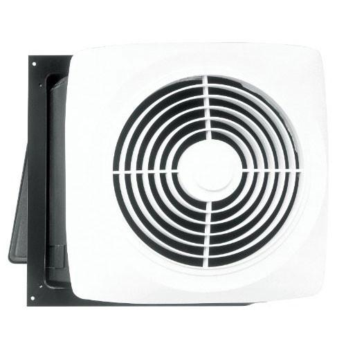 Broan 12C White High Power 360 CFM Through Wall Ventilator Fan - Bathroom, Kitchen & Utility Room Exhaust Fan for Home & Commercial Use