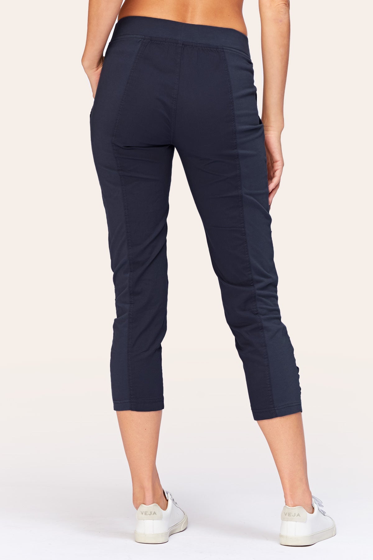 Geyser Crop Navy - Stylish & Comfortable Women's T-Shirt for Casual Wear, Gym & Outdoor Activities
