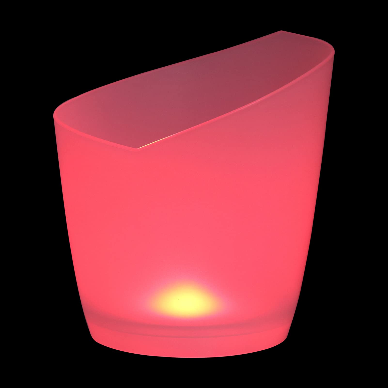 DOITOOL Large Capacity LED Ice Bucket - Battery Powered Color Changing Drink Container for Wine, Champagne, Beer & Beverages | Perfect for Home Bars, Parties & Outdoor Gatherings | Waterproof & Durable Design
