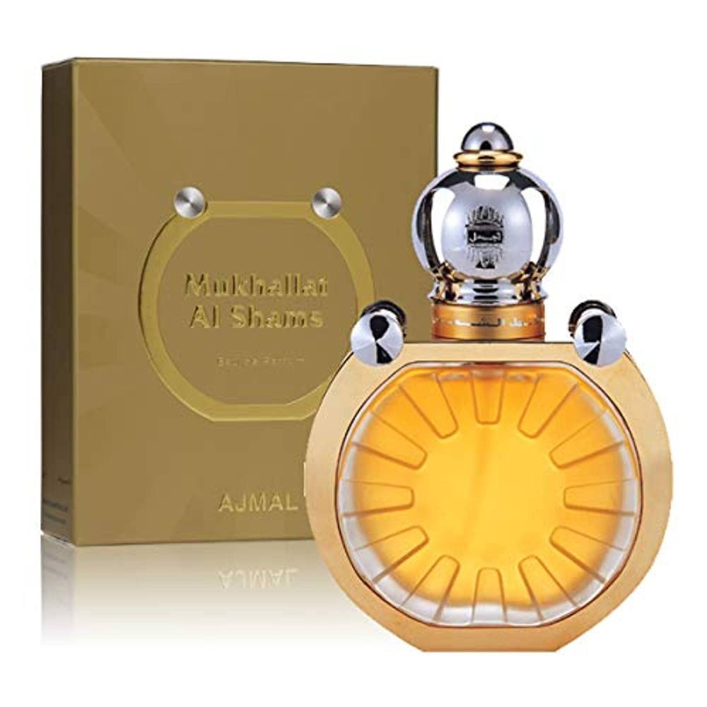 Premium Mukhallat Al Shams Eau De Parfume 50ml - Long Lasting Arabian Perfume Oil for Women & Men | Perfect for Special Occasions, Date Nights & Gift Giving