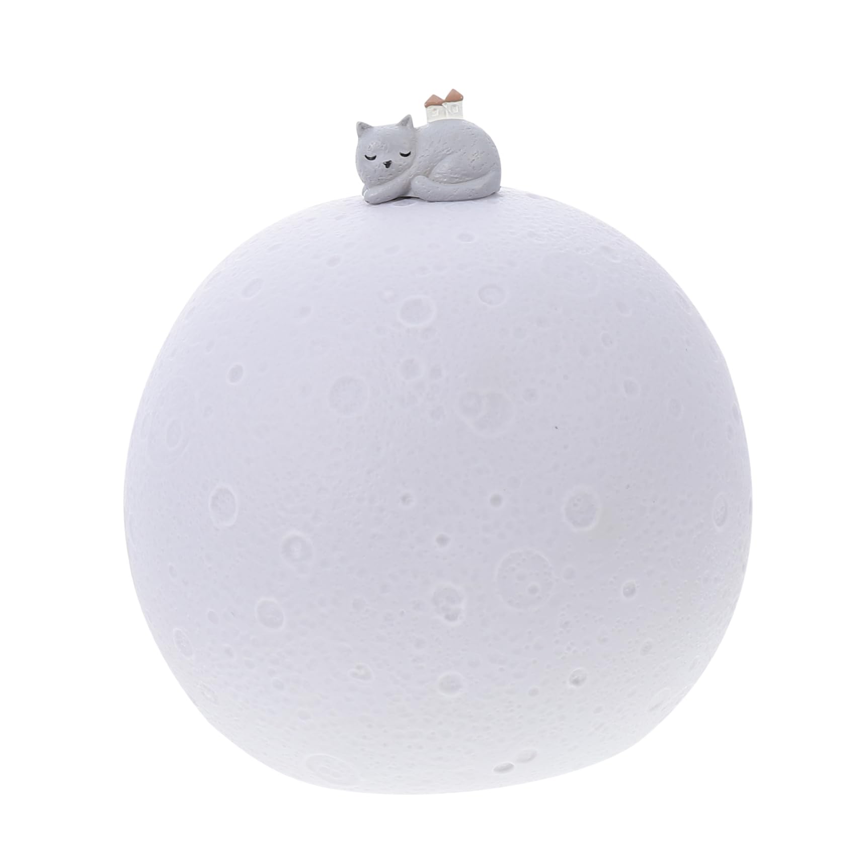 PRETYZOOM Wireless Moon Lamp with Touch Control - 3D Printed LED Night Light for Kids & Adults - Bedside, Nursery, Home Decor - Perfect for Bedrooms, Gifts & Relaxation
