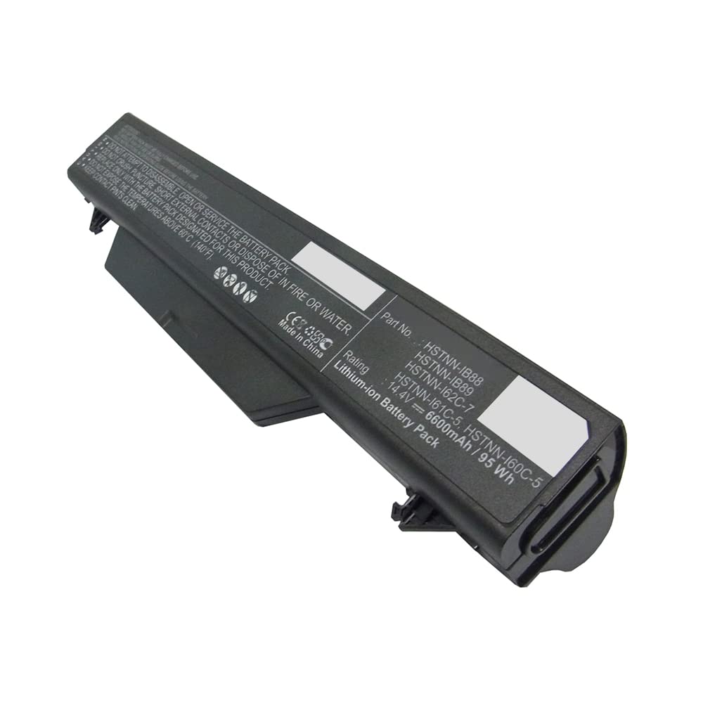 Synergy Digital Laptop Battery Replacement for HP 513130-321, 535753-001, 535808-001, 572032-001 - 14.4V Li-ion 6600mAh Long-Lasting Power - Perfect for Business, Travel & Remote Work