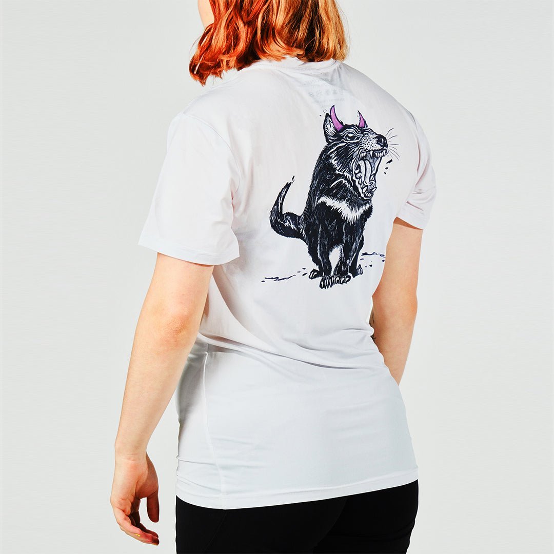 Eco-Friendly Women's Tarkine Ultra Running T-Shirt - Lightweight Moisture-Wicking Workout Top for Trail Running & Gym Training