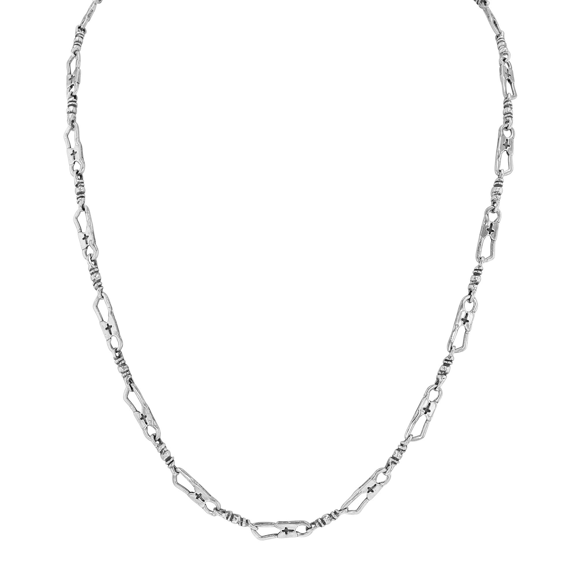 ACTS Sterling Silver 925 Fisher of Men Bracelet & Necklace Set - Religious Jewelry for Christian Gifts - Perfect for Baptism, Confirmation & Daily Faith Inspiration