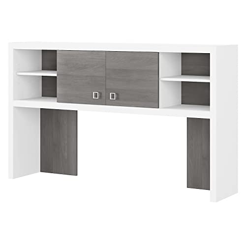 Pure White and Modern Gray