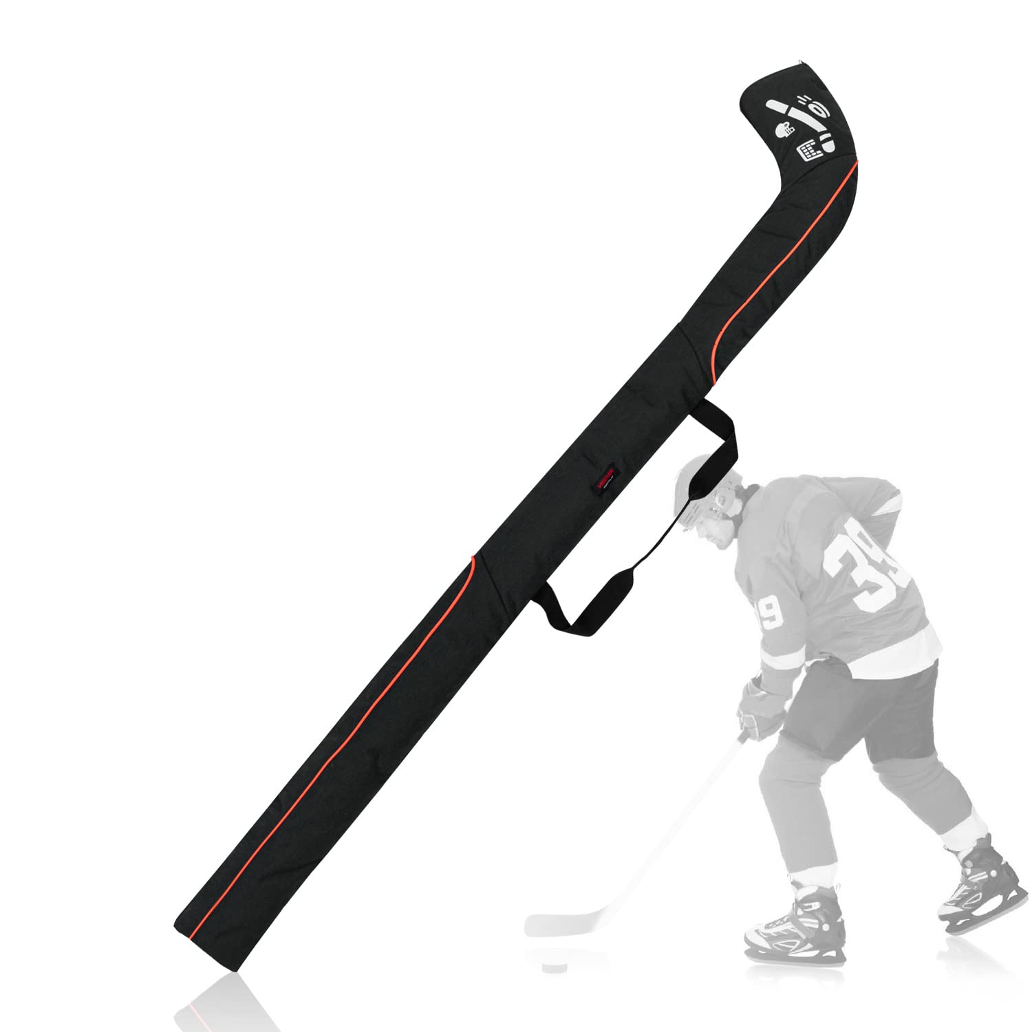 VISEMAN Hockey Stick Bag - Durable Field & Outdoor Hockey Equipment Storage for Sticks, Gloves & Gear | Perfect for Training, Games & Travel