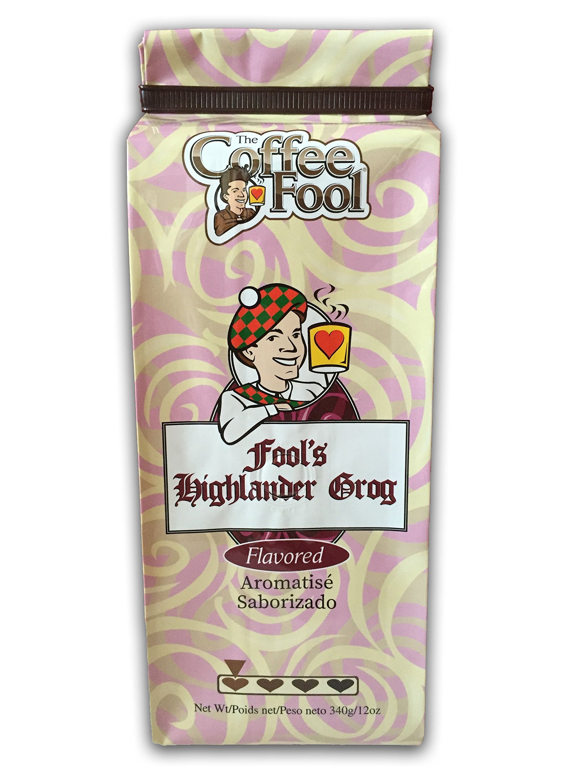 Premium Highlander Grog Coffee Blend for French Press - Rich & Bold Flavored Whole Bean Coffee - Perfect for Morning Brews & Cozy Evenings