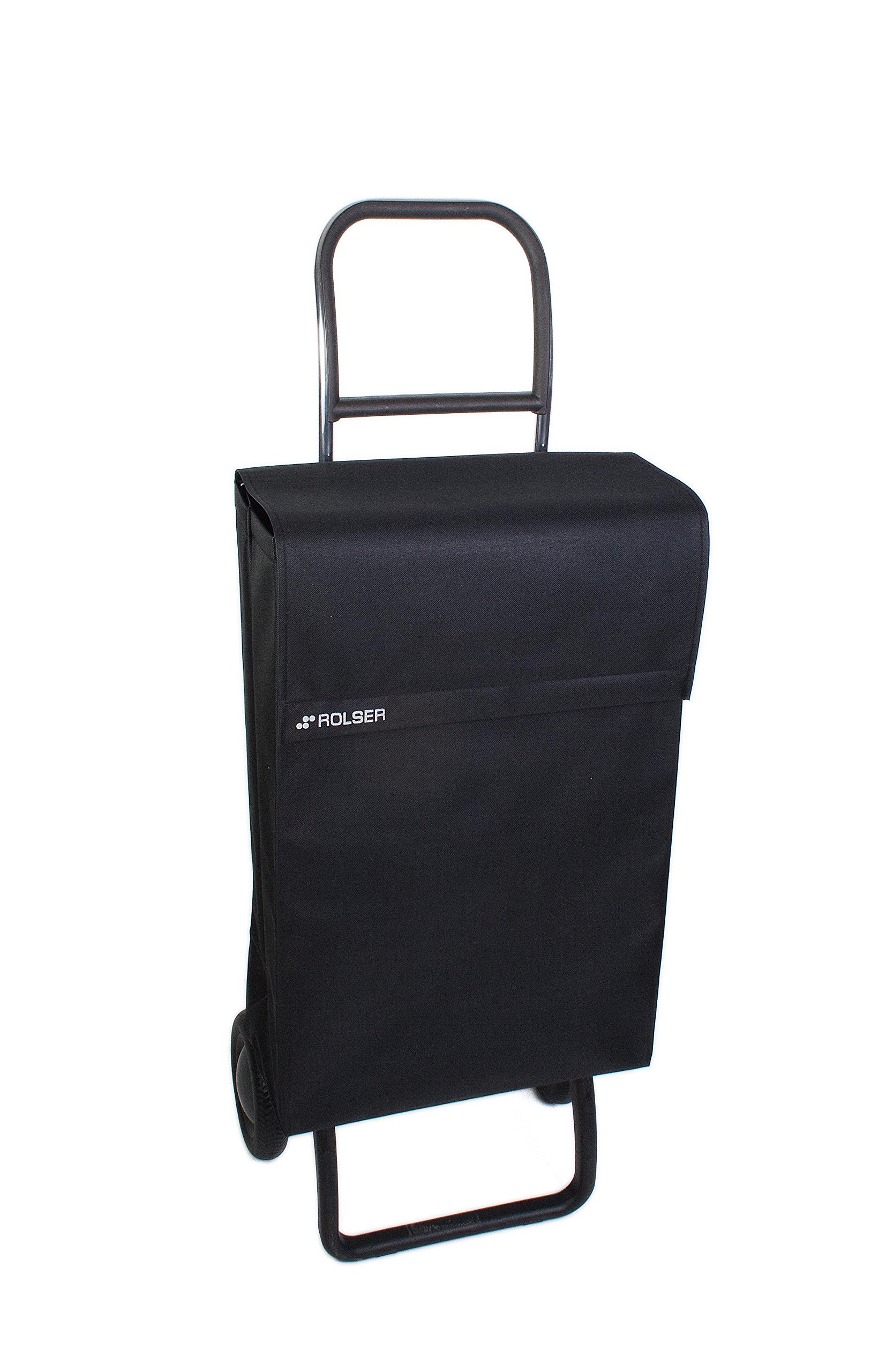 ROLSER Premium Bag Organizer - Expandable Travel Organizer for Handbags, Backpacks & Luggage - Black - Perfect for Travel, Work & Daily Commute