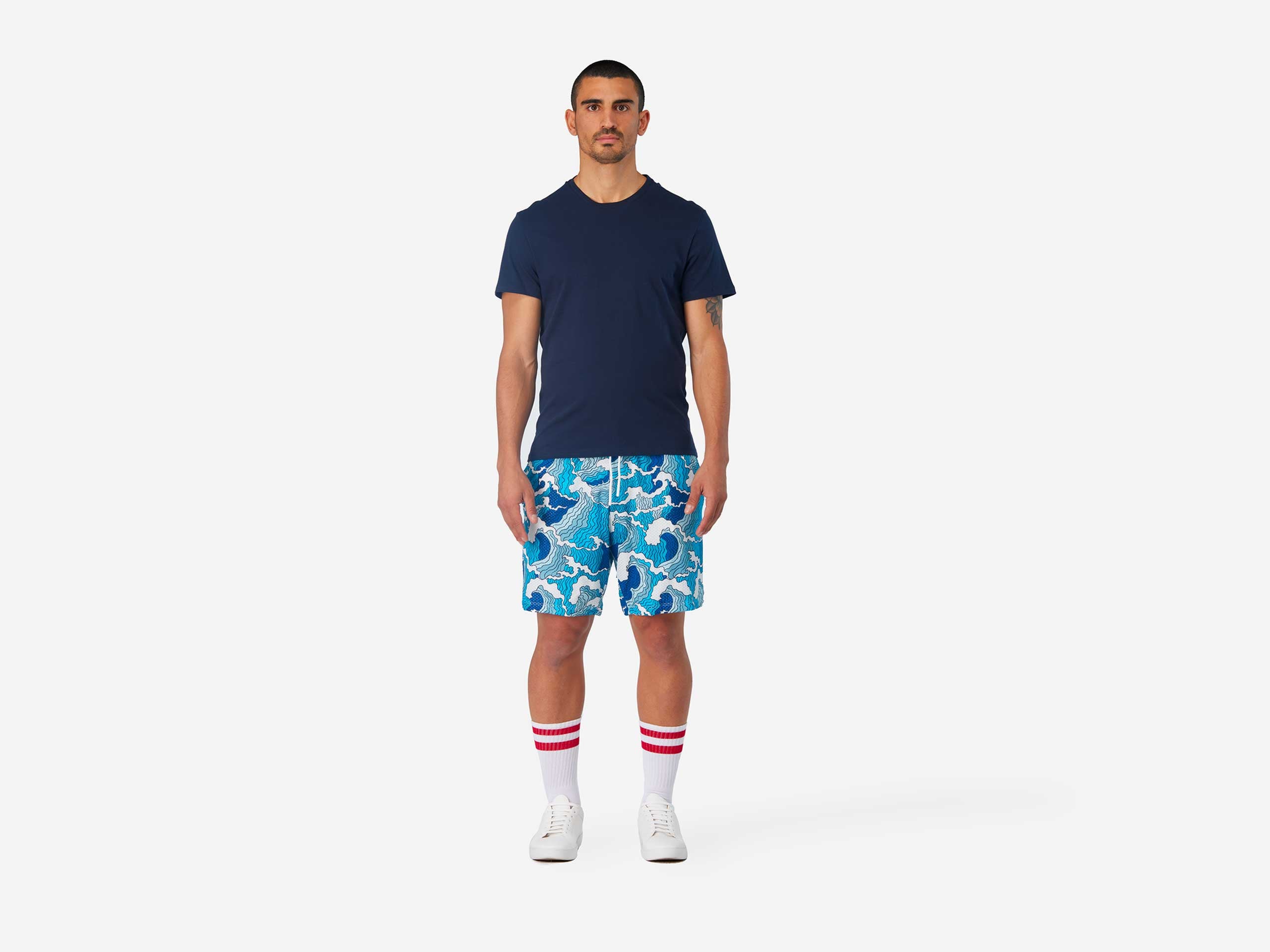6 Pocket Lounge Shorts for Men - Comfortable Casual Shorts with Multiple Pockets | Perfect for Beach, Gym, and Everyday Wear