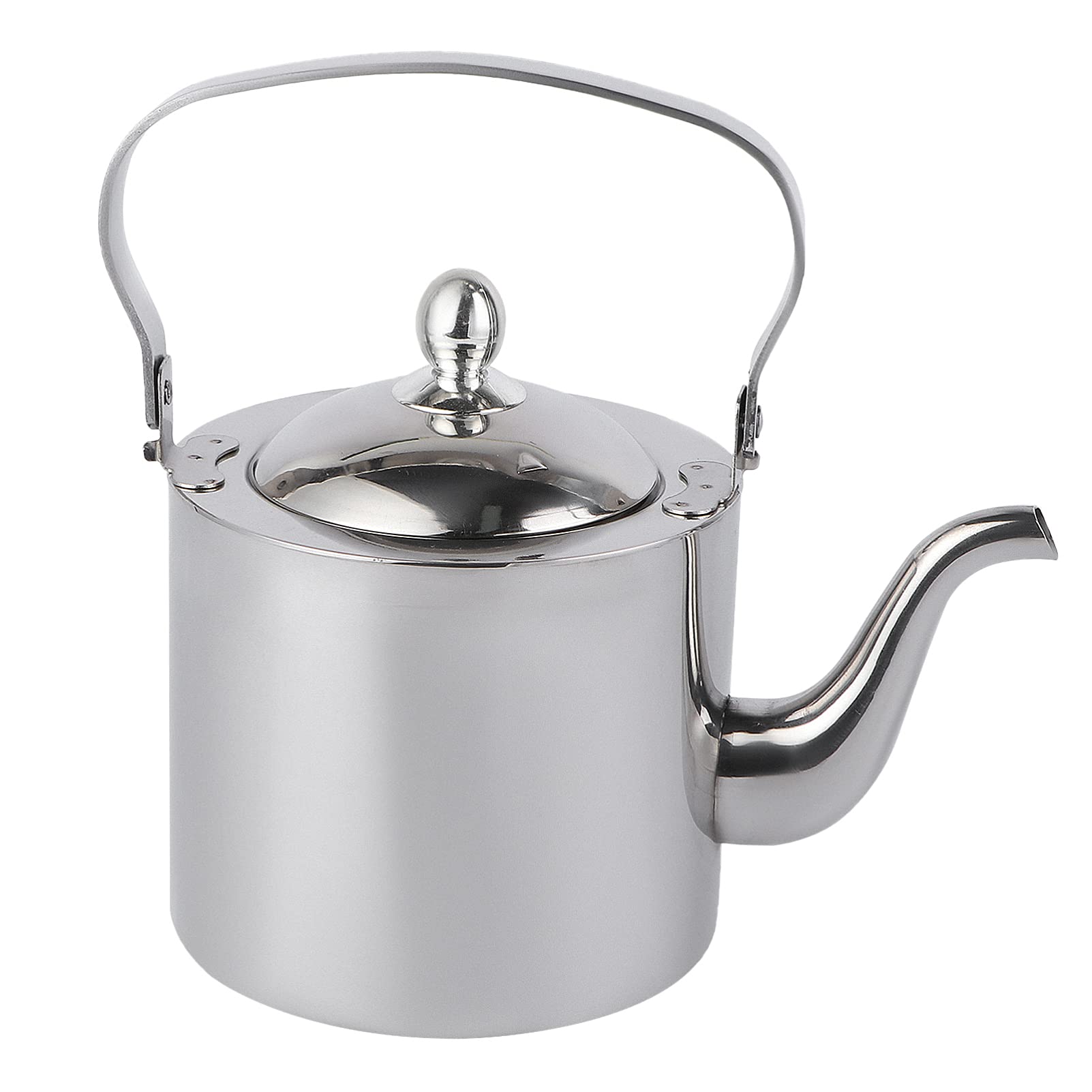 Stainless Steel Tea Kettle with Infuser - Large Stovetop Safe Teapot for Loose Leaf & Herbal Tea | Perfect for Home, Office & Outdoor Tea Brewing