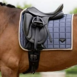 LeMieux Loire Classic Dressage Square Saddle Pad - Premium Equestrian Riding Pad for Horses - Perfect for Dressage Training & Horse Shows