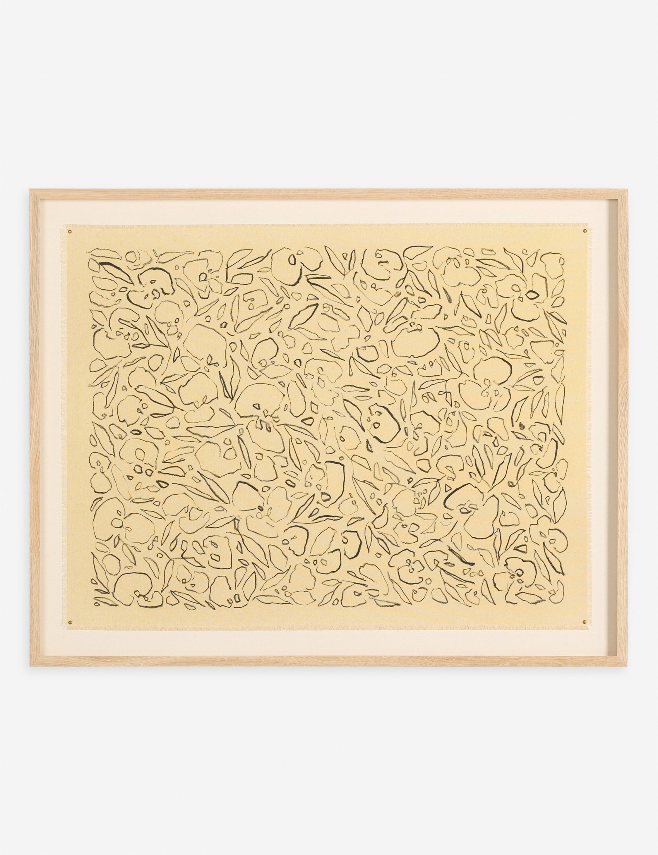Black On Cream Glimmer by Laurel Dawn Latshaw - Elegant Home Decor for Living Room & Bedroom