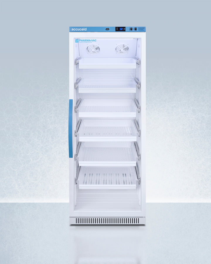 Accucold 12 Cu.Ft. Medical Grade Upright Vaccine Refrigerator with Removable Shelves & Digital Temperature Control - Perfect for Pharmacies, Clinics, and Vaccine Storage (Model ARG12PVDR)