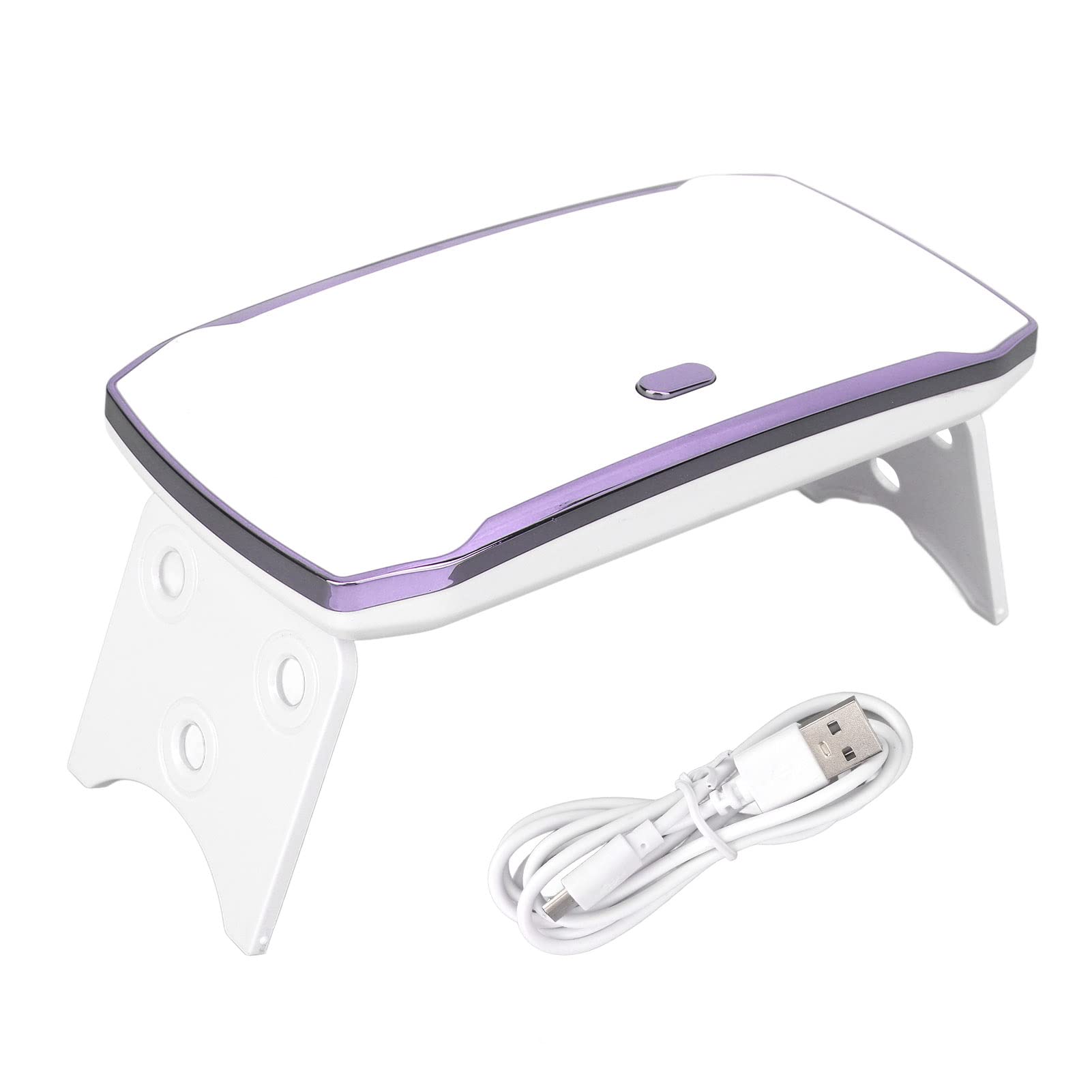 36W LED UV Nail Dryer Lamp - Portable & Foldable Gel Polish Curing Light with 12pcs LED Chips, 60s Fast Drying Timer | Perfect for Home Manicures, Salon Nail Art & Professional Gel Polish Application
