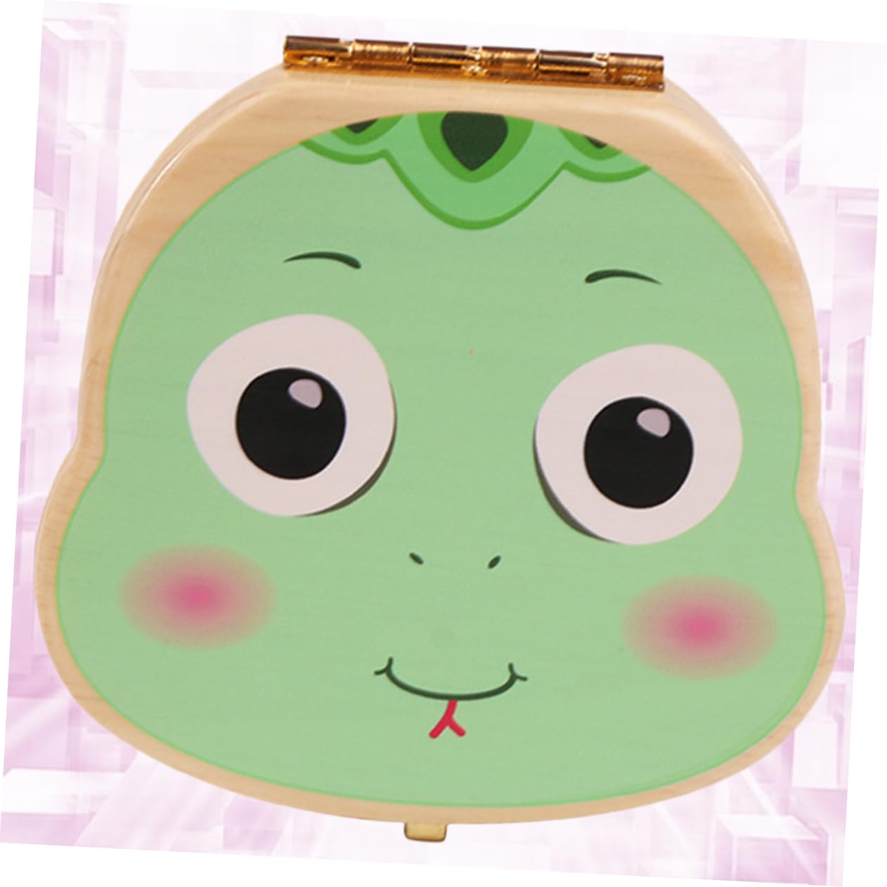 RORPOIR Eco-Friendly Wooden Baby Teeth Keepsake Box - Deciduous Tooth Holder for Preserving Baby's First Teeth | Perfect for Baby Shower Gifts, Memory Storage & Nursery Decor