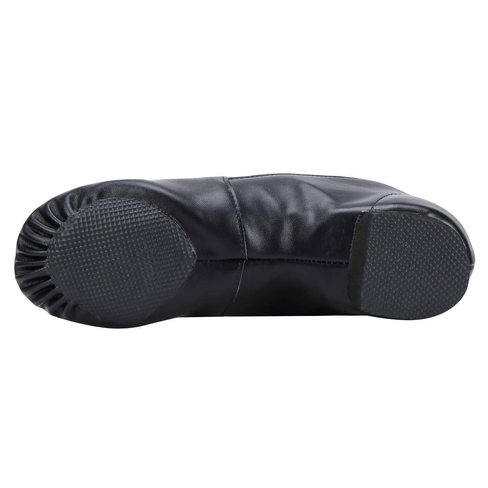 **Dynadans PU Leather Jazz Dance Shoes Slip-On with Side Elastics for Girls & Boys - Toddler, Little Kid, Big Kid - Perfect for Jazz, Ballet, and Dance Classes**