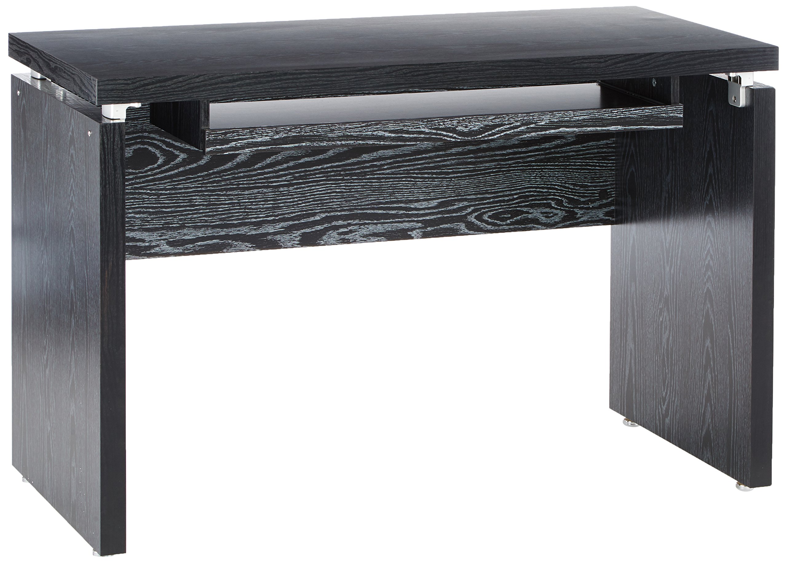 Coaster Home Furnishings CO-800821 Black Computer Desk with 2 Drawers & CPU Stand - Perfect for Home Office, Gaming Setup, and Small Workspace