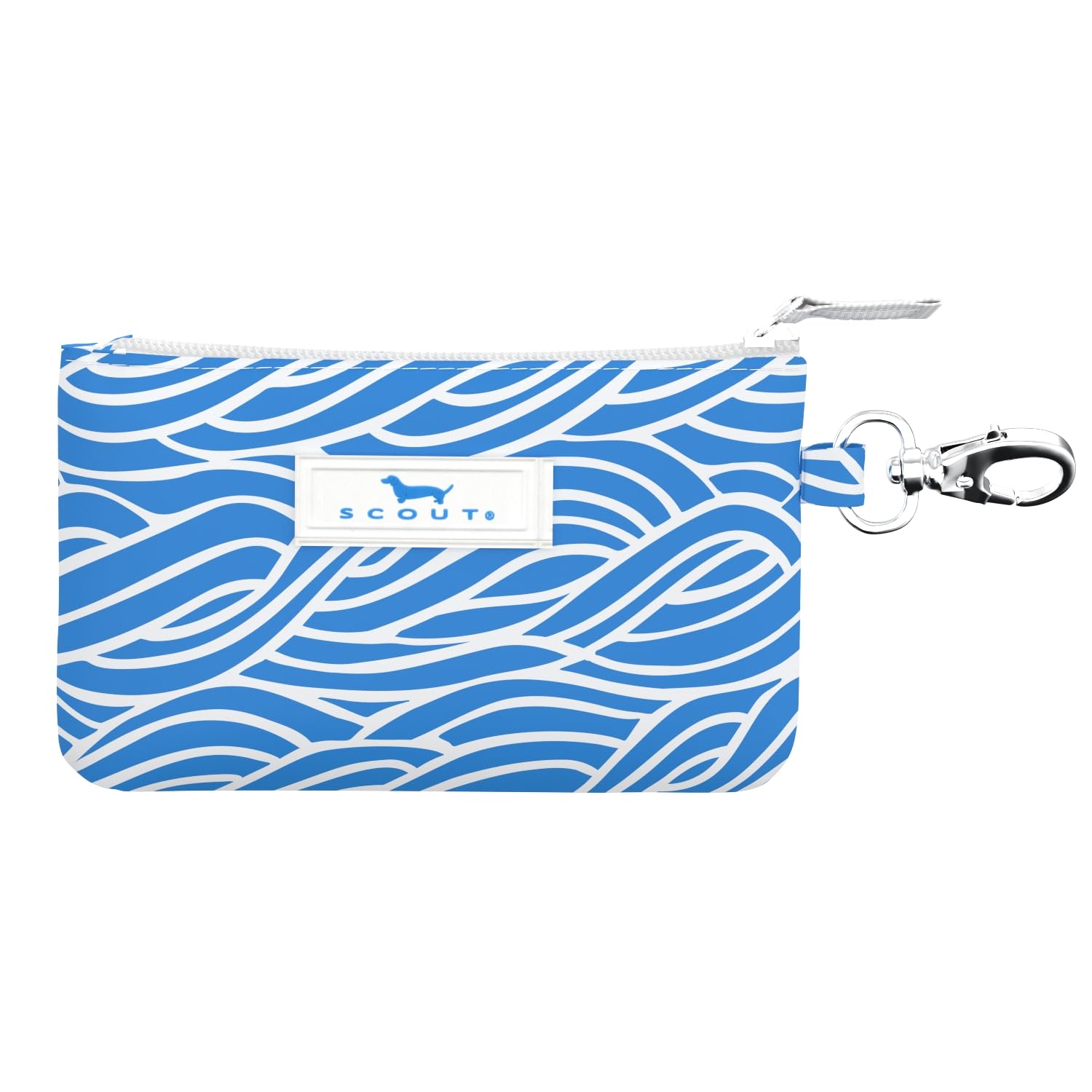 SCOUT IDKase Card Holder for Women - Mini Keychain Wallet with Zip Closure | Perfect for ID, Credit Cards & Keys - Ideal for Travel, Work & Everyday Use