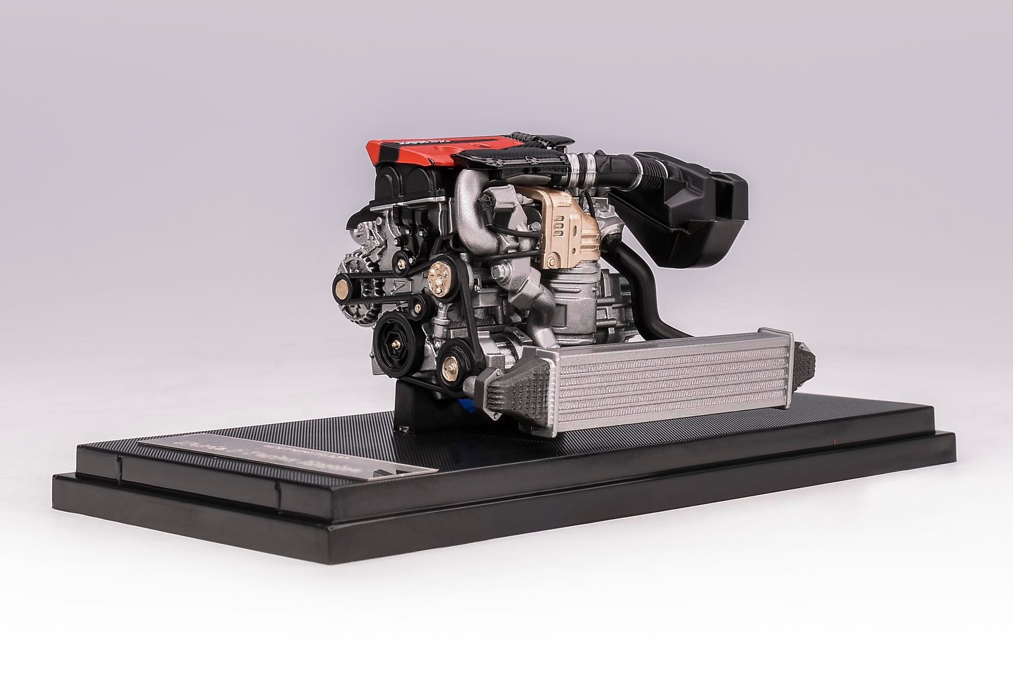 MotorHelix 1:18 Scale Honda K20C (FL5) Engine Model - Detailed Collector's Display Piece for Car Enthusiasts & Home/Office Decoration