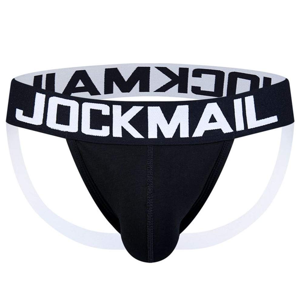 JOCKMAIL Men's Underwear - Breathable G-String Thong for Men, Comfortable Jockstrap Underwear with Support, Sexy & Stylish Design for Gym, Sports & Everyday Wear