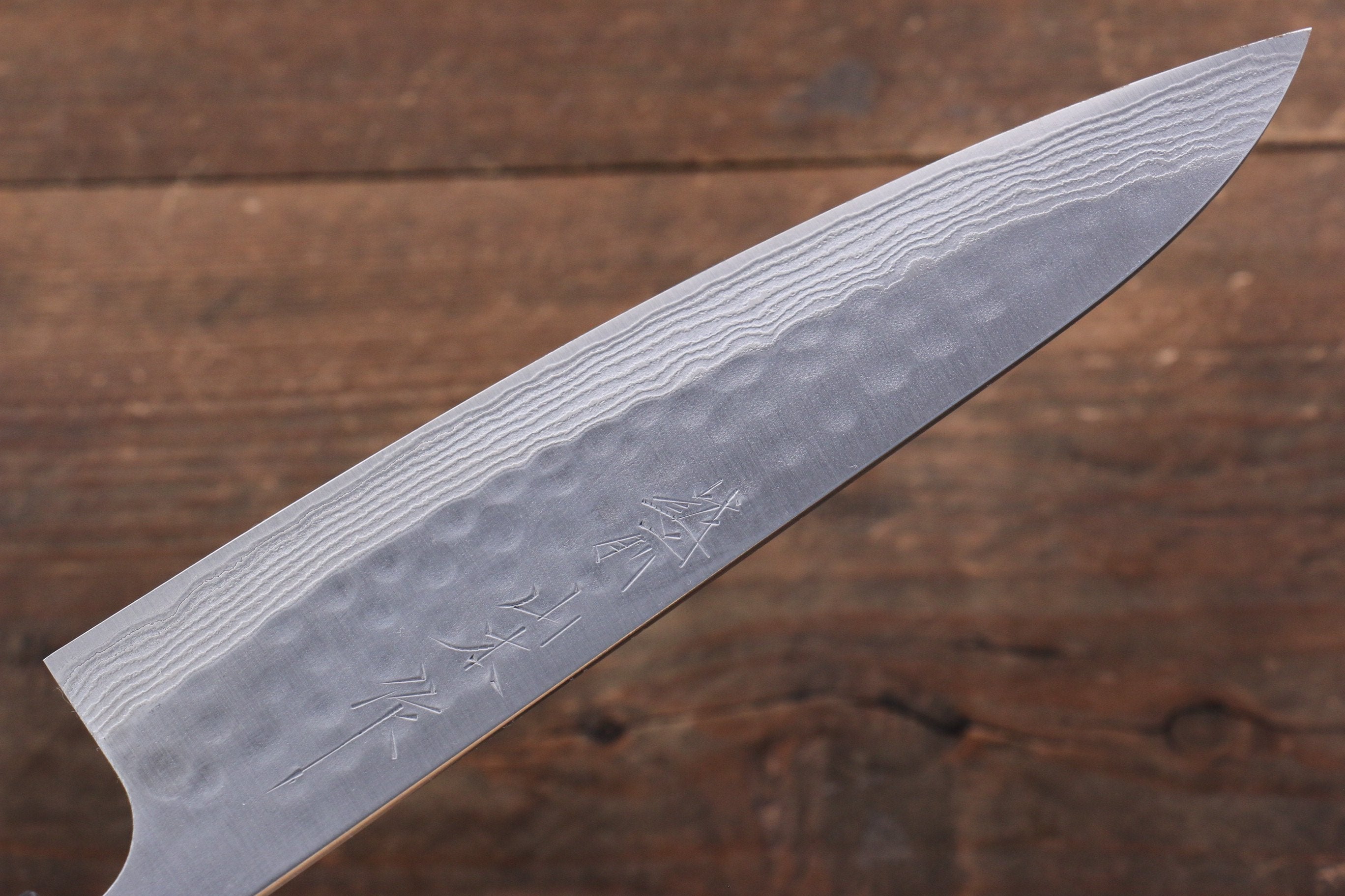 Nao Yamamoto SRS13 Black Damascus Gyuto 180mm Japanese Chef Knife with Cherry Blossom Handle - High Carbon Steel Blade for Professional Cooking, Sushi & Meat Cutting