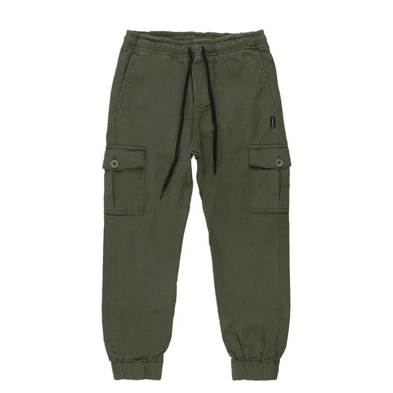 Rip Curl Boys' Military Green Slouch Cargo Jogger Pants - Comfortable & Stylish for Outdoor Play, School, and Everyday Wear