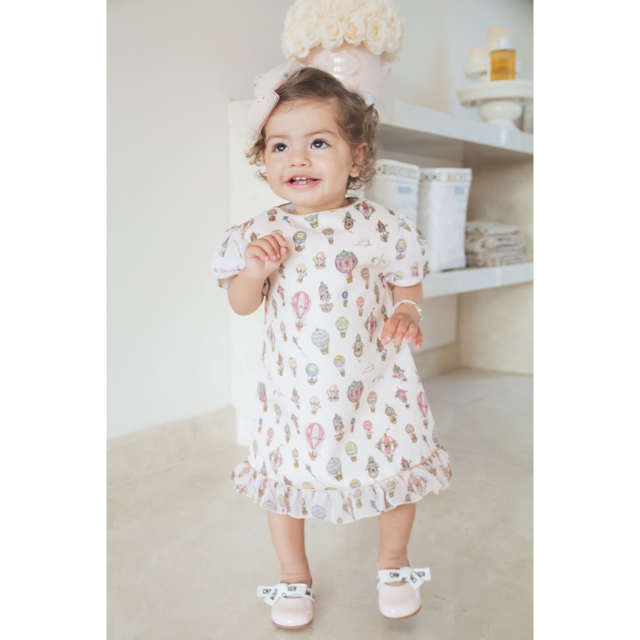 Atelier Choux Velvet Party Dress for Girls - Elegant & Comfortable Formal Wear | Perfect for Birthday Parties, Weddings & Special Occasions