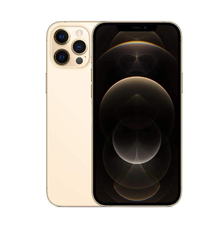 Original ABUSVEX iPhone 12 Pro Back Glass Replacement - Compatible with All Carriers, Includes Pre-Installed Adhesive & Repair Tools (Gold) | Perfect for DIY Phone Repair, Cracked Back Panel Replacement, and Device Restoration