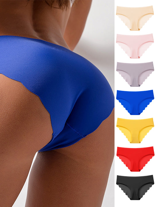 ZASUWA Women's Breathable Triangle Panties - Soft & Comfortable Underwear for Daily Wear, Yoga, and Sleep
