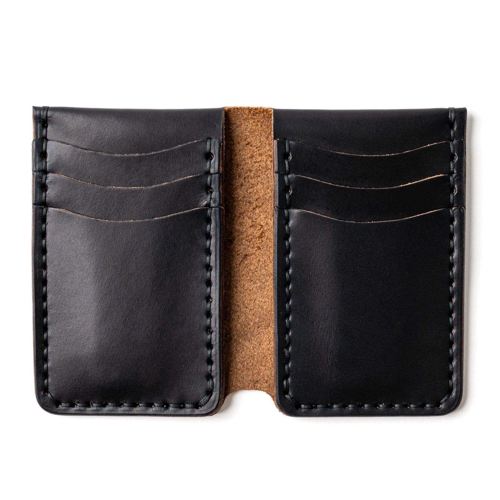 Premium Genuine Leather Vertical Wallet for Men - Slim RFID Blocking Bifold Credit Card Holder - Perfect for Business, Travel & Everyday Use