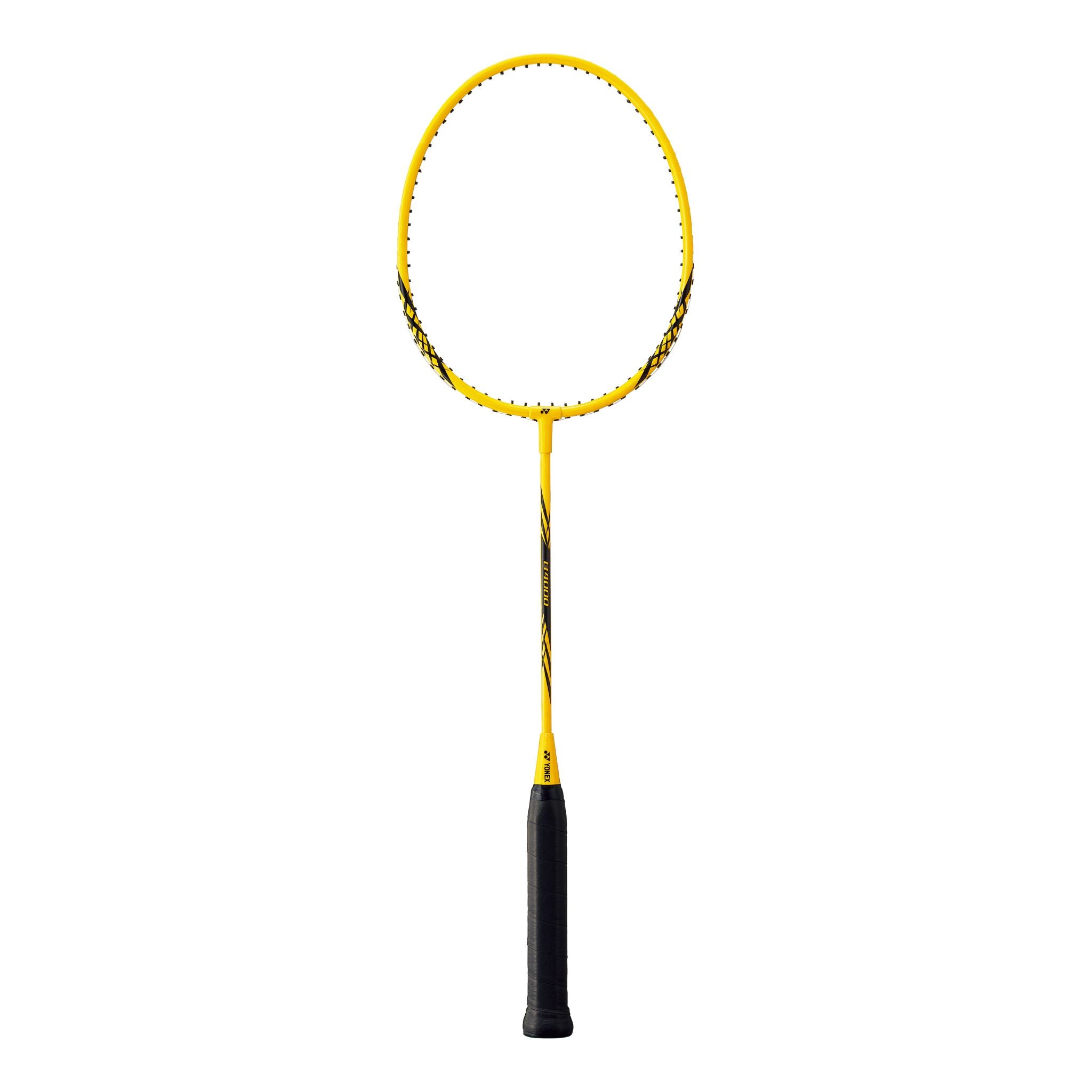 Yonex B 4000 Strung Badminton Racket - Professional Badminton Racquet with Pre-Strung Strings [Corn Yellow] - Perfect for Indoor/Outdoor Court Play & Training