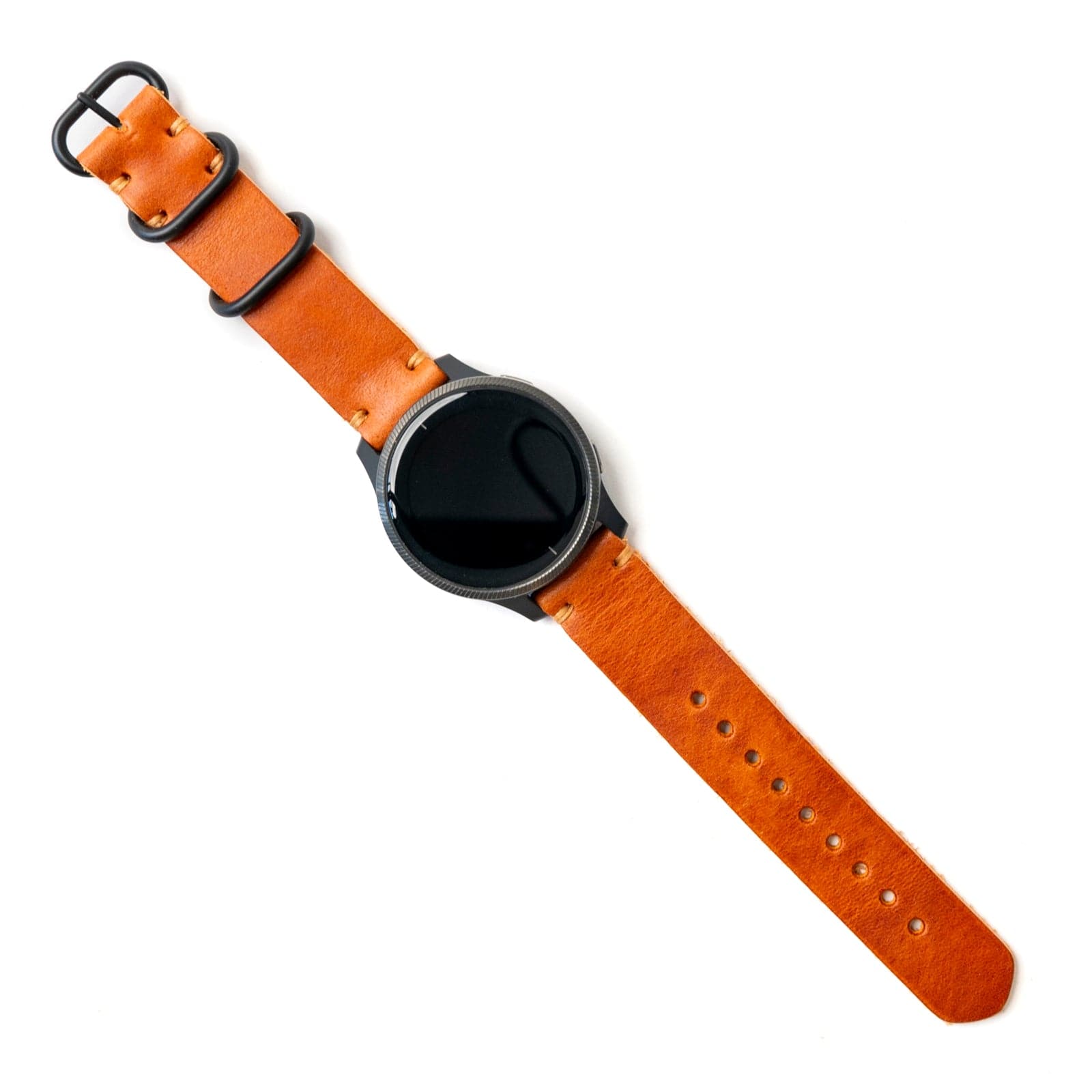Premium Genuine Leather Replacement Watch Band for Garmin Smartwatches - Comfortable & Durable Strap for Fenix, Forerunner, Vivoactive Series - Perfect for Workouts, Running & Everyday Wear