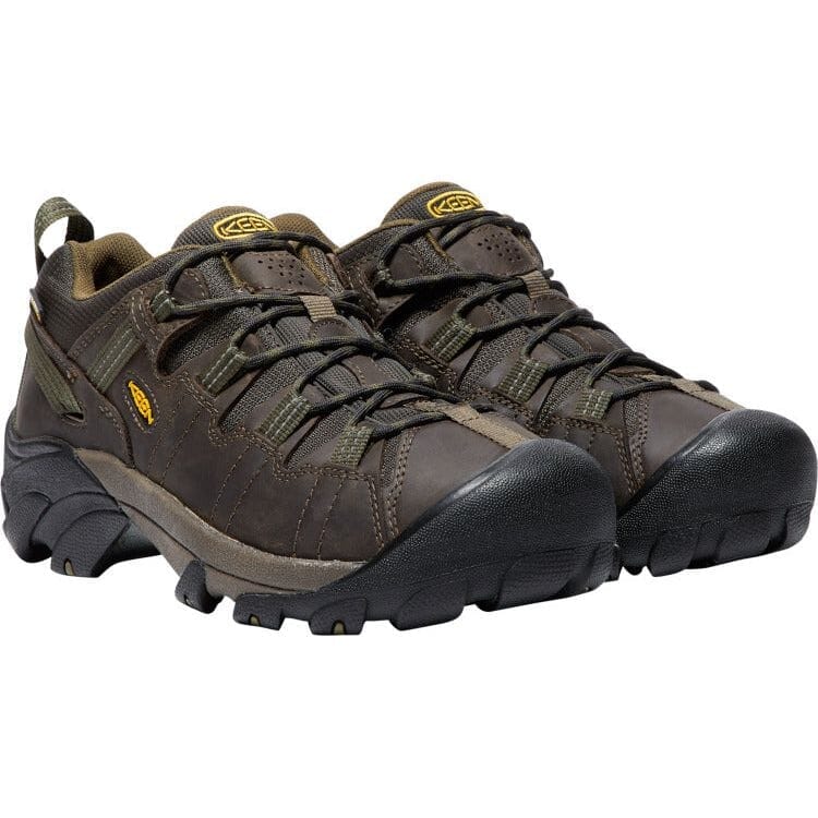KEEN TARGHEE II Waterproof Hiking Boots for Men - Medium & Wide Width - Outdoor Trekking & Trail Walking Shoes