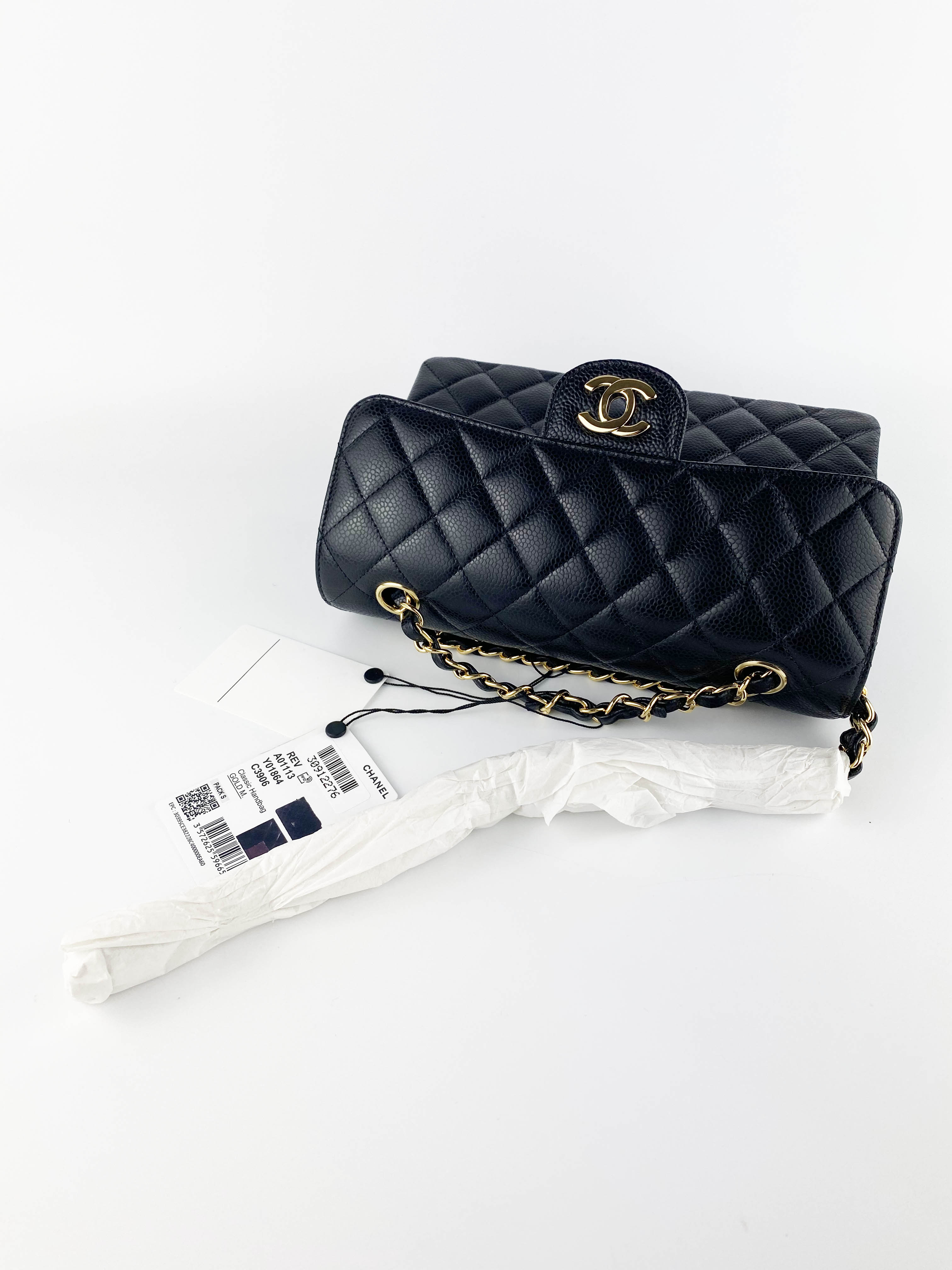 Chanel Black Small Classic Flap Bag - Timeless Luxury Handbag for Women | Perfect for Evening Events, Date Nights & Special Occasions