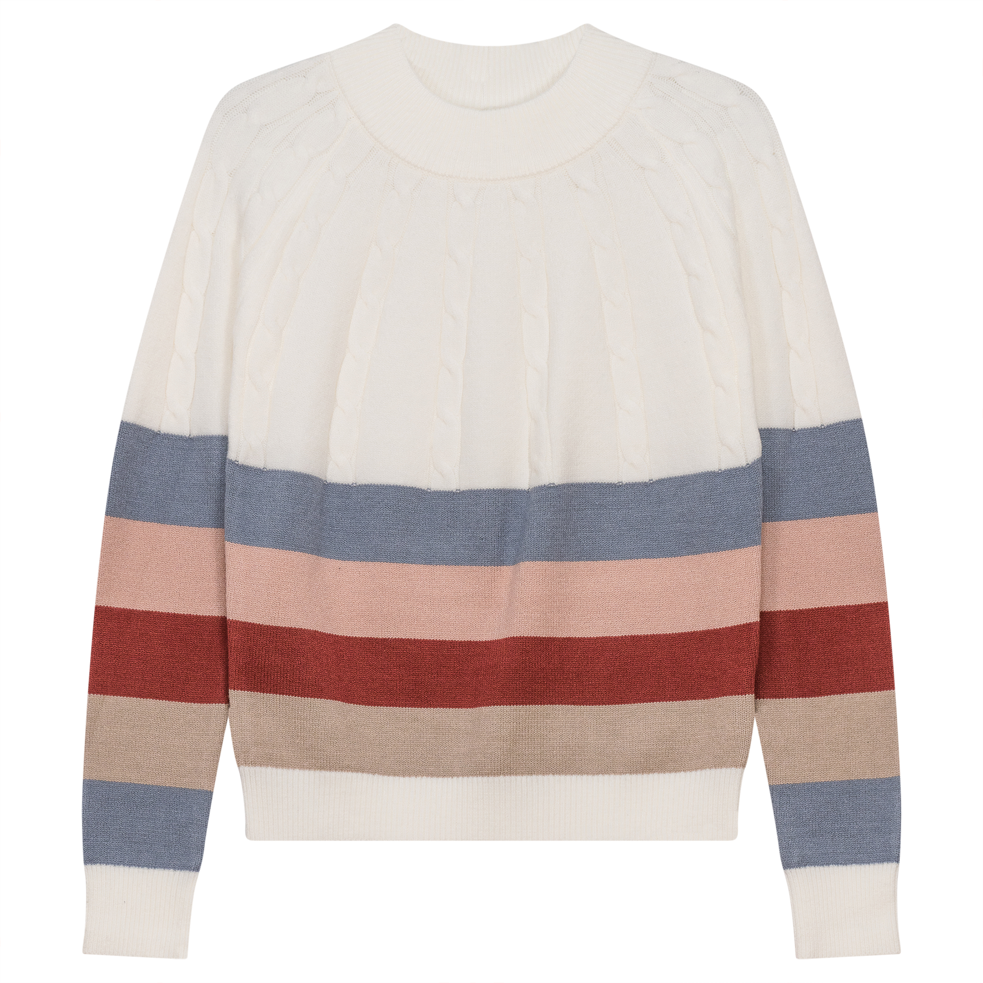 Stylish Multi-Color Striped Sweater for Women & Men | Cozy Knit Pullover | Perfect for Fall & Winter Fashion, Casual Outfits and Holiday Gatherings