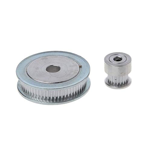 GT2 Timing Belt Closed-Loop 200mm with 20T & 60T Pulley for 3D Printers - High Precision Power Transmission for CNC Machines, Laser Cutters, and DIY Robotics Projects