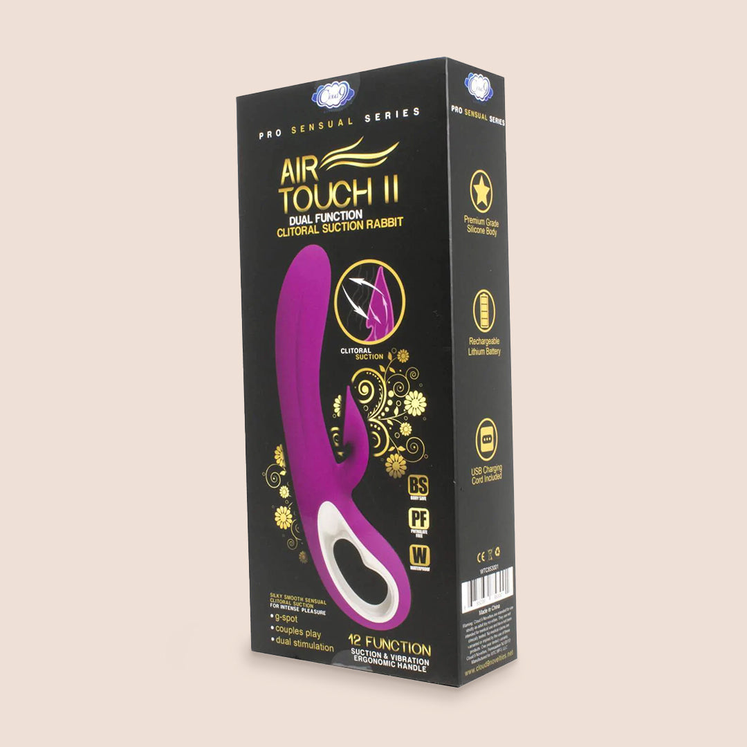 Air Touch 2 Rechargeable Vibrator - Powerful Personal Massager for Women, Waterproof & Quiet Adult Toy for Couples & Solo Play - Perfect for Relaxation, Stress Relief & Intimate Moments