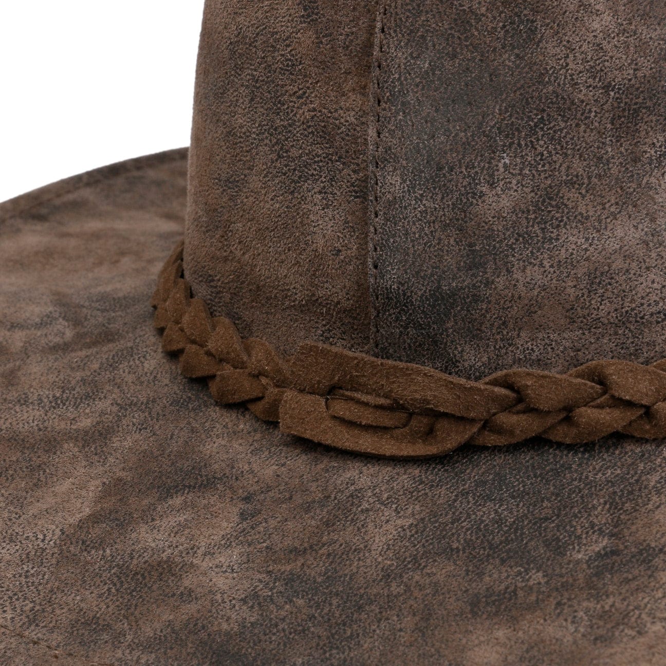 Stetson Pigskin Western Leather Hat for Men – Stylish Cowboy Hat for Rodeo, Ranch & Outdoor Adventures