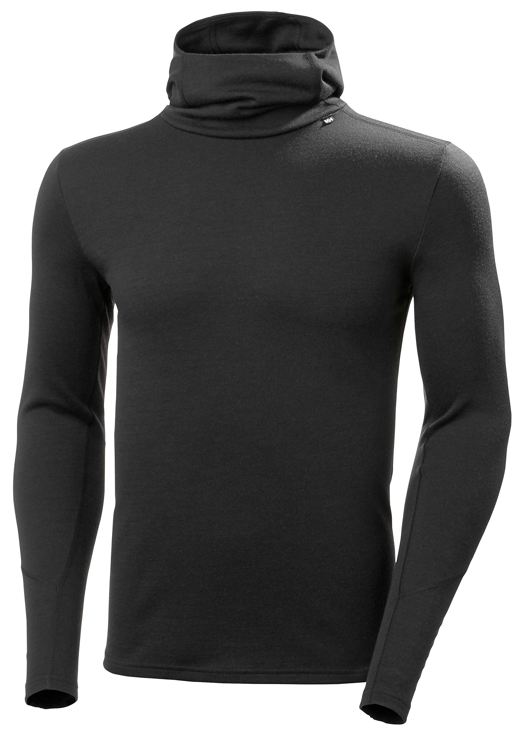 Helly Hansen Men's LIFA Merino Midweight Hoodie - Warm Wool Blend Pullover for Outdoor Activities, Hiking & Casual Wear