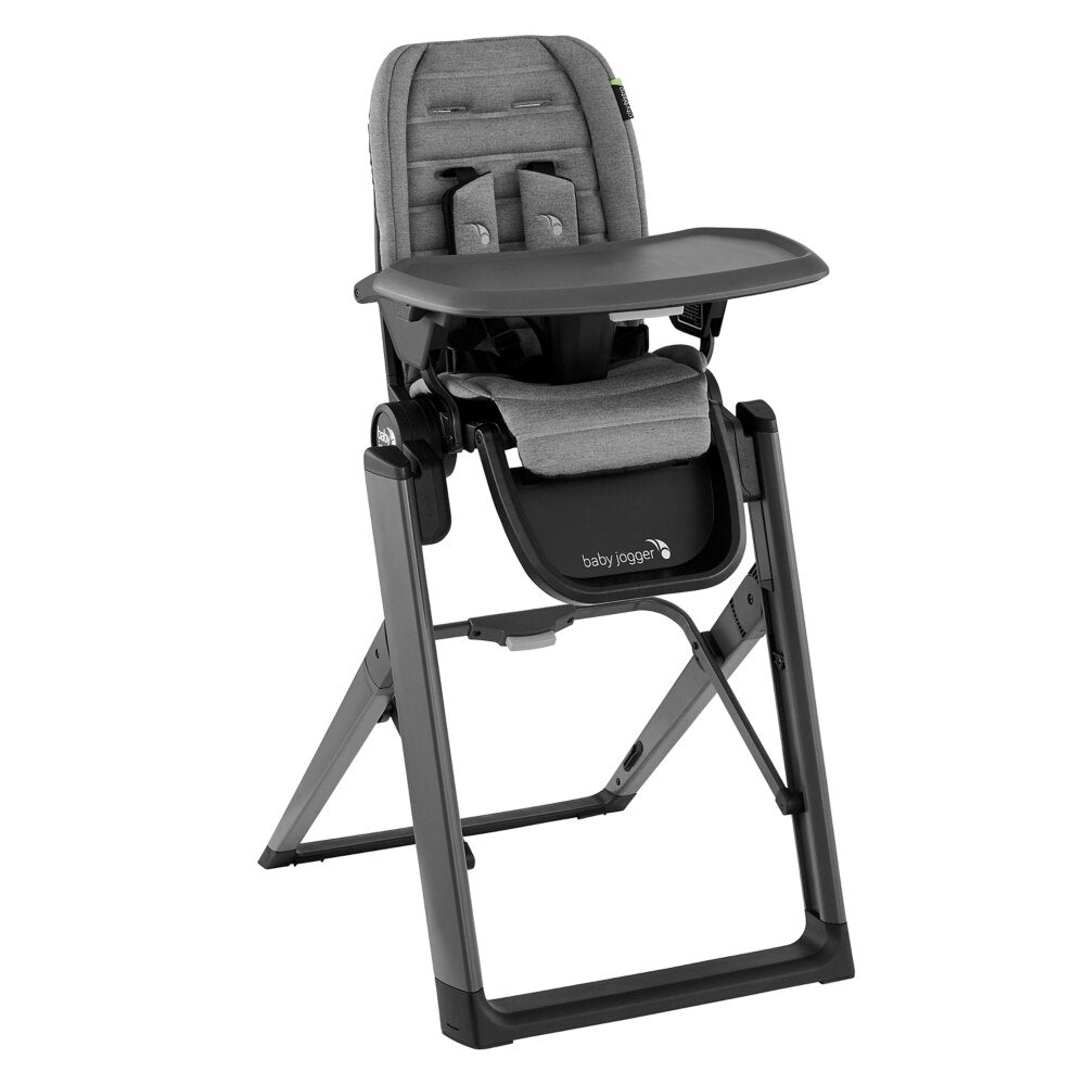 Baby Jogger City Bistro High Chair - Portable & Adjustable Infant Feeding Seat with Easy-Clean Tray - Perfect for Home, Restaurant & Travel Use