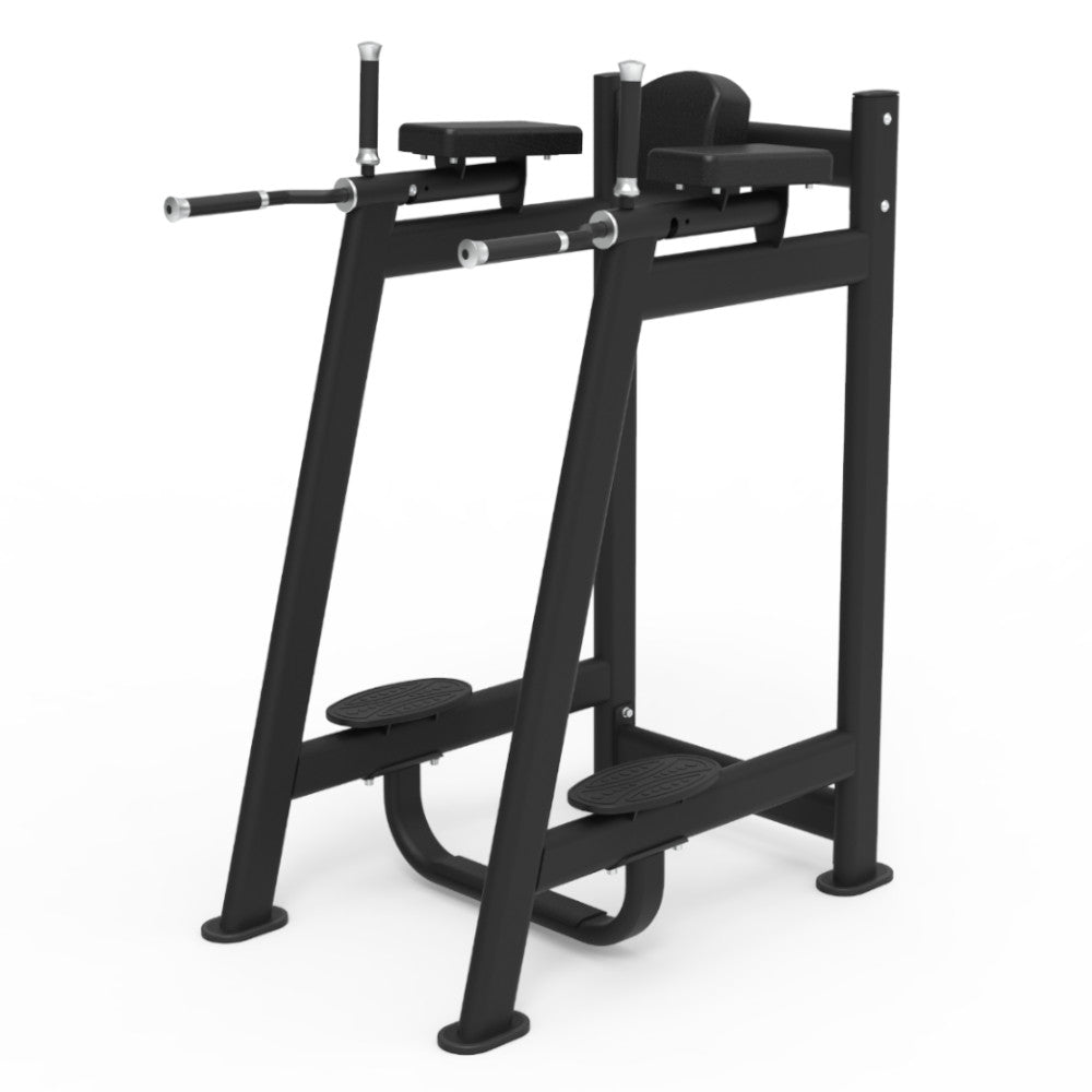 Pegasus 2S Vertical Knee Raise Machine - Abdominal & Core Workout Equipment for Home Gym Strength Training - Perfect for Fitness Enthusiasts & CrossFit Workouts