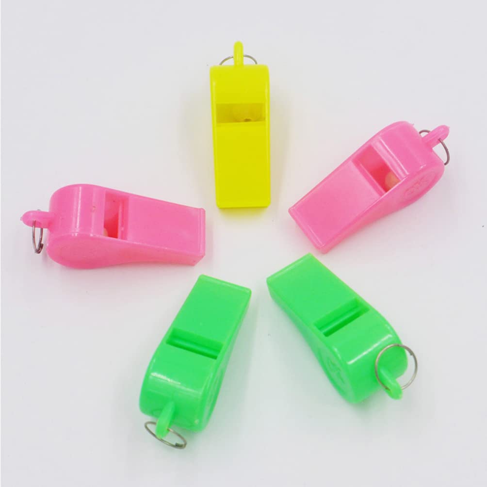 24pcs Kids Sports Whistles - Outdoor & Travel Toys for Children - Playtime & Racing Games