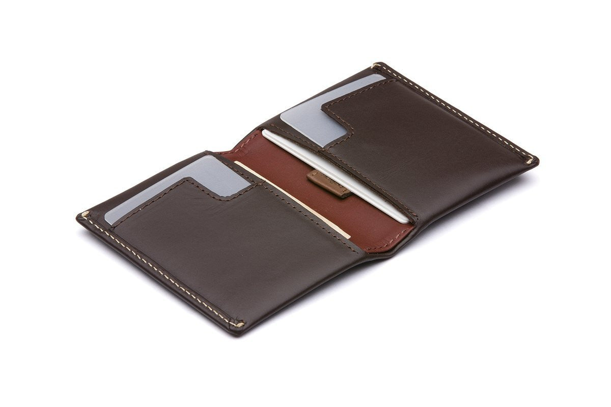Bellroy Slim Sleeve Wallet - Ultra Thin Minimalist RFID Blocking Leather Wallet for Men - Perfect for Everyday Carry, Travel & Business Use