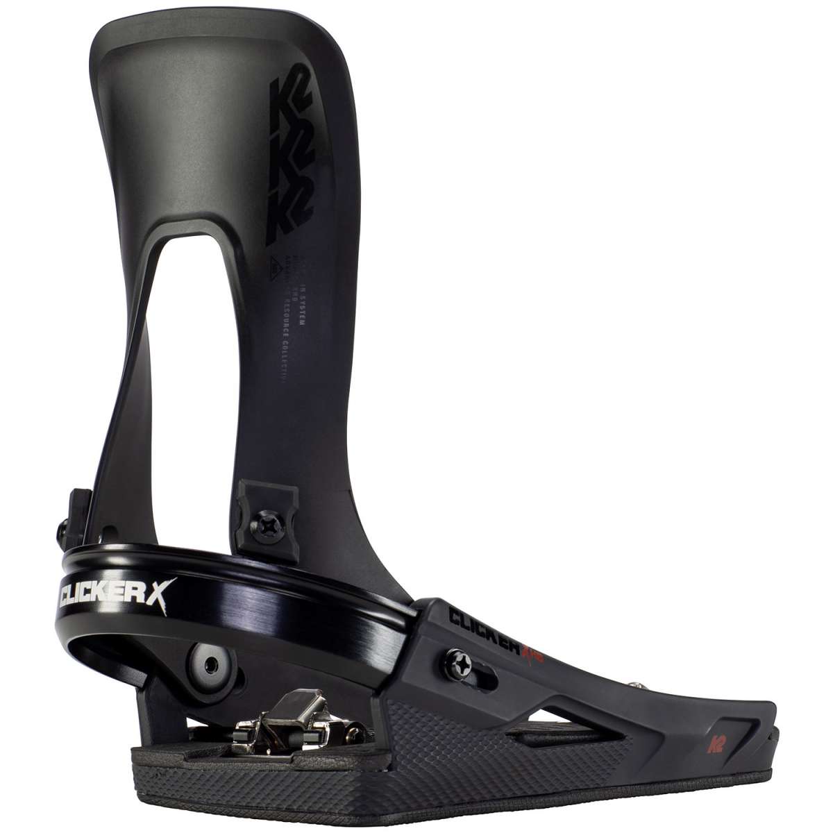 K2 Clicker X HB Snowboard Bindings 2023 - High-Performance Snowboard Bindings for All-Mountain & Freestyle Riding | Perfect for Powder, Park & Backcountry Adventures