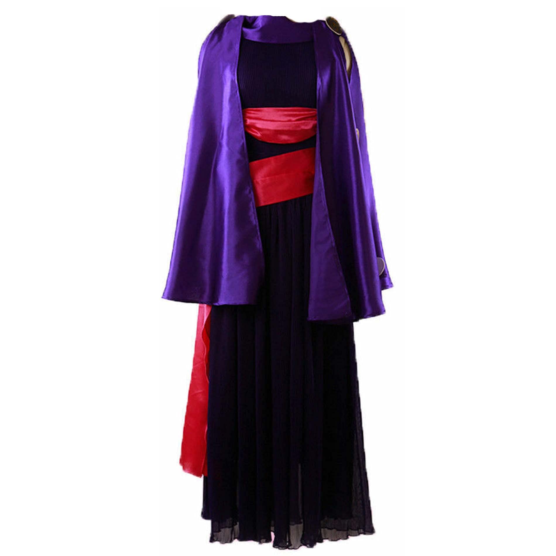 Adult Princess Megara Cosplay Costume - Women's Purple Gown Dress for Halloween, Cosplay Parties & Renaissance Fairs | Disney Hercules Inspired Outfit