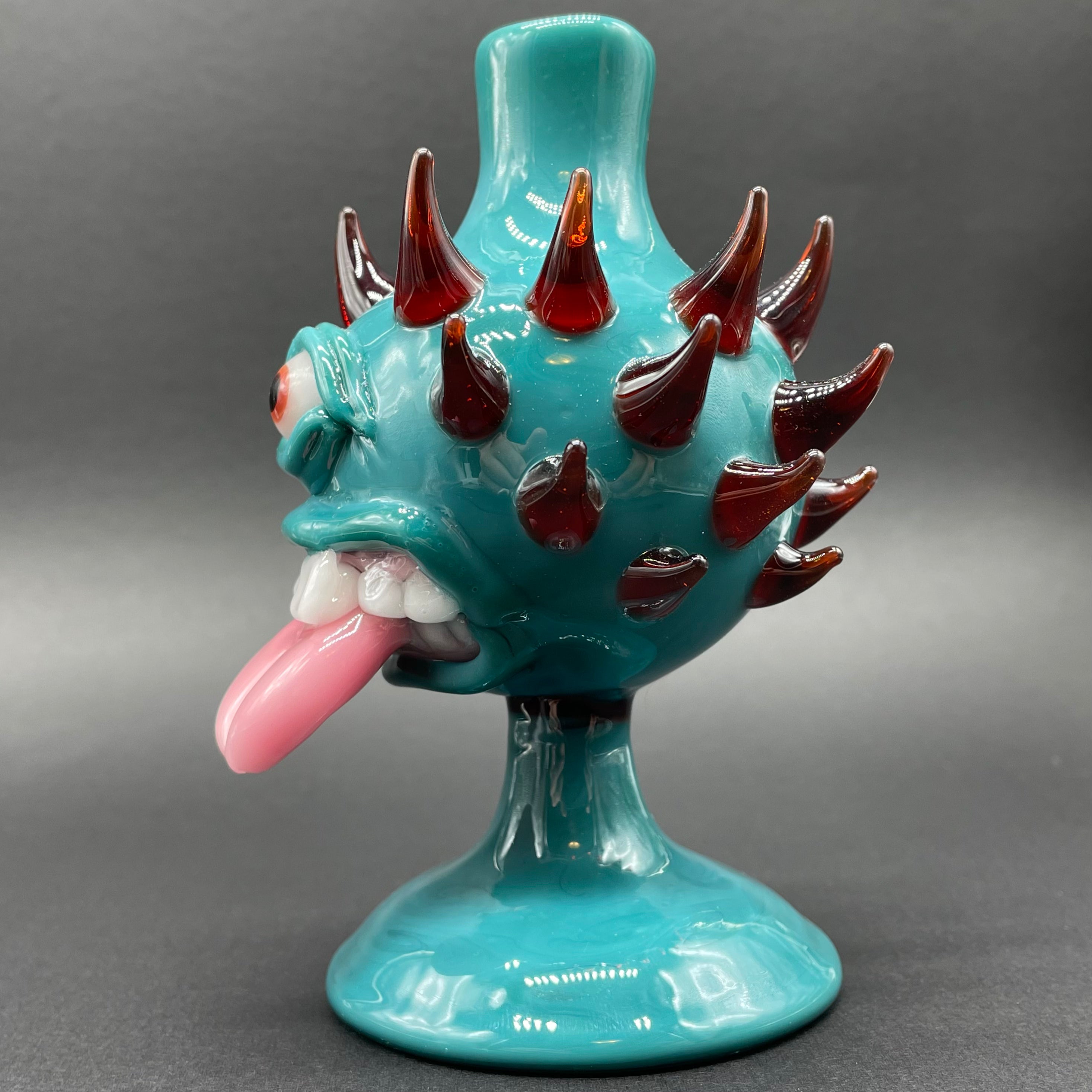 Premium Tongue Downdraft Incense Burner for Aromatherapy - Handcrafted Ceramic Backflow Burner for Relaxation, Meditation & Home Decor