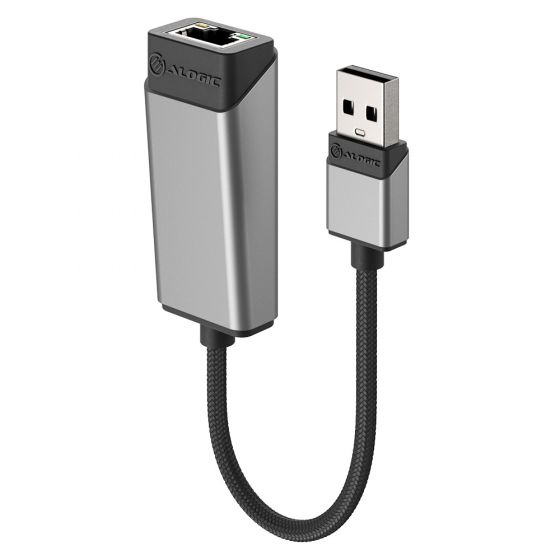 High-Speed USB A Male to RJ45 Female Gigabit Ethernet Adapter - Perfect for Laptops, Gaming, and Remote Work Connectivity