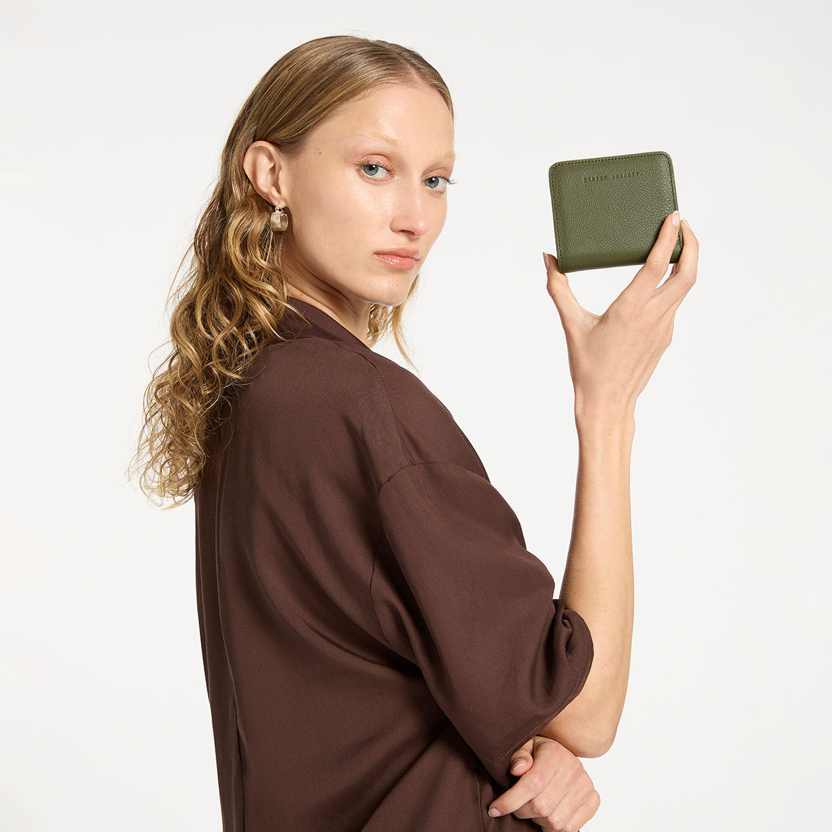 Sense Of Wonder Wallet for Women & Men - Khaki Crossbody Bag with RFID Blocking - Stylish & Secure Travel & Everyday Use