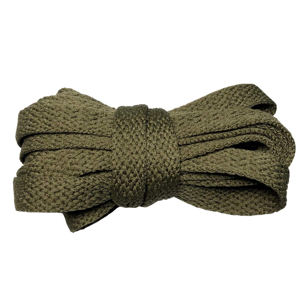 Goodlace Extra Long 1cm Wide Flat Shoe Laces - Durable Polyester Shoestrings for Sneakers, Boots & Dress Shoes | Perfect Replacement Laces for Athletic & Casual Footwear